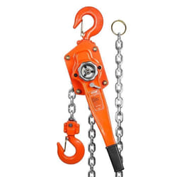 Palan à Levier - VEVOR - G80 3 T 28 m Capacité de Levage - Chaîne à Cliquet Manuel