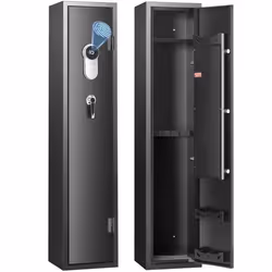 Armoire à 5 Fusils -VEVOR - Coffre-Fort pour Armes à Feu Empreinte Digitale 2 Clés