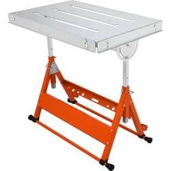 VEVOR Table de Soudure Reglable 76,2 x 50,8 cm Etabli de Soudage Reglable 63,5-81,3 cm avec Roulettes de Transport Etabli Pliant en Acier Capacite de