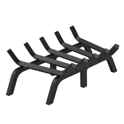 Porte bûches de cheminée - VEVOR - 533 mm avec 6 pieds de support barres en acier massif revêtement en poudre 19 mm