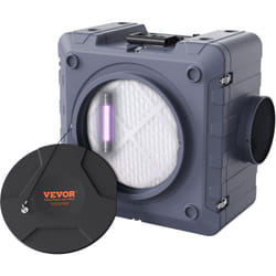 VEVOR Epurateur deair avec machine a air negatif empilable 3 etapes 800 CFM