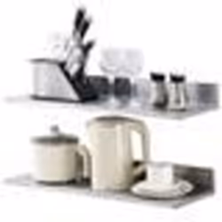 Étagère Murale - VEVOR - 2PCs Tablette Flottante Tablette Flottante en Inox 762x218x85 mm pour Cuisine