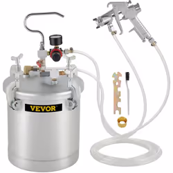 Réservoir de Peinture sous Pression 10 L & Matériau de Haute Qualité & Nettoyage Facile Réservoir sous pression de peinture c ...