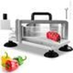 Coupe-tomates Commerciale-VEVOR-Trancheuse à Tomates de 95 mm-pour Couper les Tomates les Concombres et les Bananes