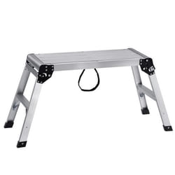 Plateforme de Travail - VEVOR - Marchepied Escabeau en Aluminium Pliant Établi Pliant Aluminium Échelle 150 kg Antidérapant