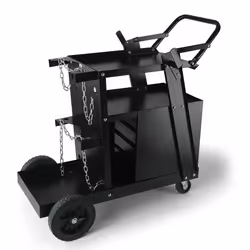 Chariot de Soudage Mobile- VEVOR - Chariot d’Atelier 4 Tiroirs Charge 120kg​​ Roues 360° pour TIG MIG ARC