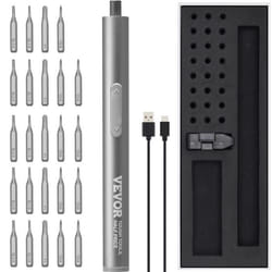 Mini Visseuse sans Fil - VEVOR - Tournevis Électrique Tournevis Électrique Rechargeable Set de 24 Embouts