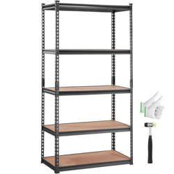 Étagère de Rangement - VEVOR - Etagere Garage Garage Métallique 5 Niveaux 9072 kg 90x45x18288 cm
