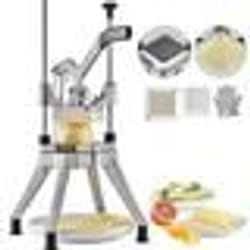 Coupe-Frites Commercial - VEVOR - Coupe-Légumes Fruits Multifonction - Lame 064 cm