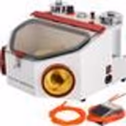 Cabine de Sablage Professionnelle -VEVOR - Machine de sablage fine dentaire W - 2 stylos + 2 réservoirs