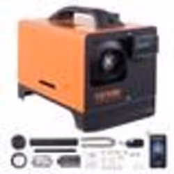 Chauffage Diesel Tout-en-Un -VEVOR - 12V 8kW 016-062L/h Réchauffeur dAir Diesel Bluetooth LCD Intérieur
