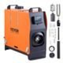 Chauffage Diesel - VEVOR - 12V 5kW 016-052L-h Réchauffeur dair Tout-en-Un Écran LCD Télécommande