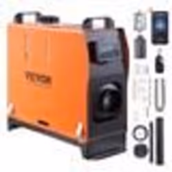Chauffage Diesel - VEVOR - 12V 8kW 016-062L-h  Réchauffeur dair Tout-en-Un Bluetooth APP LCD Auto
