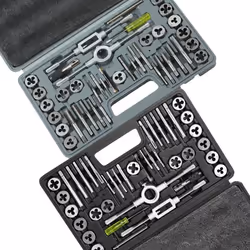 VEVOR Coffret Tarauds et Filières Kit Taraudage Filetage 80PCS Métrique et SAE