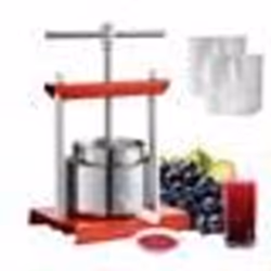 Pressoir à Fruits Manuel - VEVOR - Presse à Vin 3L en Inox Pressoir-Baies Jus Légume