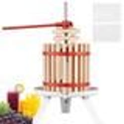 Pressoir à Fruits Manuel - VEVOR - Presse à Vin 6L en Bois Massif Pressoir-Baies Jus