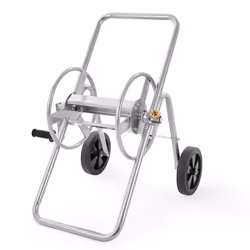Chariot à tuyaux - VEVOR - 630 x 520 x 740 mmcapacité du tuyau deau 15 cm et 53 mavec rouespour jardincourpelouse