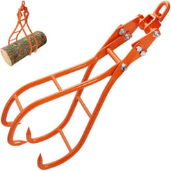 Pince Forestière pour Troncs - VEVOR - Pince Forestière de Levage pour Troncs Bûches 9144 mm 4 Griffes 1500 kg955 x 340 x 263 mm