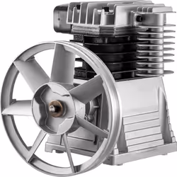 Vevor - Pompe a Tete de Compresseur deair 375L 3KW Type de Piston Tete de Pompe a Double Cylindre 1300tr / min 1 Etage 11 Bar Construction de Tete de