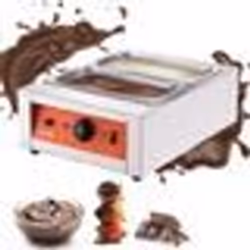 Fondoir à Chocolat - VEVOR - Tempéreuse à Chocolat en Inox 1500 W 2 Cuves de 33 L