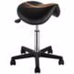 Tabouret de Bureau - VEVOR - Tabouret de Bureau Tabouret à Roulettes Selle de Cheval Hauteur Réglable