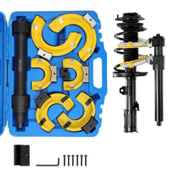 Kit Compresseur Ressort - VEVOR - 45 T 3 Mâchoires Amortisseur Tendeur de Ressort
