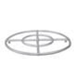 Brûleur pour Brasero - VEVOR - Brûleur de Brasero Foyer Encastrable Rond Acier Inoxydable 609mm BTU 90000609 mm × 62 mm
