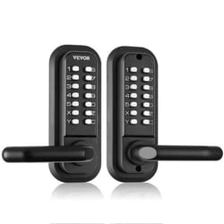 Serrure de Porte Mécanique - VEVOR - Clavier double face avec poignées réversibles gauche et droitepour 35 à 65 mm