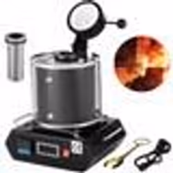 Four de Fusion Automatique Numérique-VEVOR-1kg Creuset Graphite Premium 1750W Four Fusion Électrique dOr 1150℃ Haute-pour Fus ...