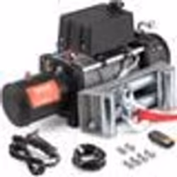 Treuil Électrique 12 V CC-VEVOR-Guide-câble Télécommande Sans Fil et Filaire Étanche IP55-pour Remorquage SUV Tout-terrain
