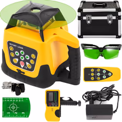 Description générale Le kit de niveau laser rotatif est un outil de précision industrielle, capable d'émettre un faisceau las ...