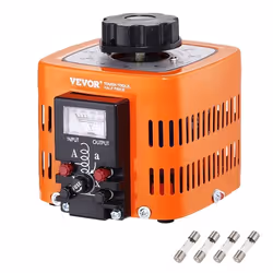 Tension variable - VEVOR - Transformateur tension variable 500VA régulateur tension AC 17A 0-300V CE 140 x 165 x 127 mm