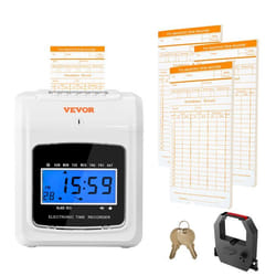Pointeuse à Carte de Pointage Enregistreur de Présence-VEVOR-Alignement Auto pour Pointer Salariées Bureau