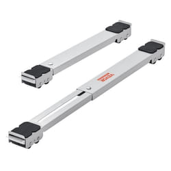Chariot Déménagement - VEVOR - 2PCS Charge 300 kgacier au carbonepour RéfrigérateursSèche-lingeLave-lingeBlanc