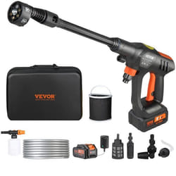 Nettoyeur Haute Pression - VEVOR - Nettoyeur Haute Pression Sans Fil sur Batterie à Eau Froide 652 PSI 50 bar