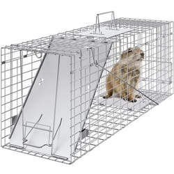 Piege a Fouine - VEVOR - Cage Piège pour Animaux 785x254x305 mm Sans Cruauté pour Chats Écureuils