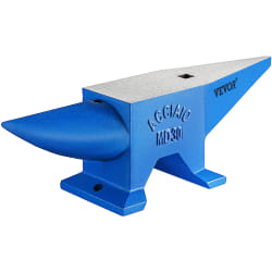 VEVOR Enclume en Metal 66 lb, Enclume bleue, Conception stable, Ideal pour les metallurgistes/les forgerons dans tous les ateliers de metallurgie, ideal pour riveter/aplanir/forger/former du metal