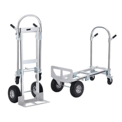 Diable - VEVOR - Diable Pliant en Aluminium 2-en-1 Diable Chariot Capacité 454 kg Robuste