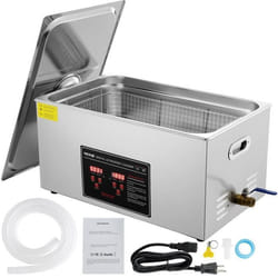 Nettoyeur à ultrasons 22L - VEVOR - Bac Ultrasons Numérique avec Chauffage Minuterie