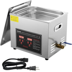 Nettoyeur à ultrasons 10L - VEVOR - Bac Ultrasons Numérique avec Chauffage Minuterie
