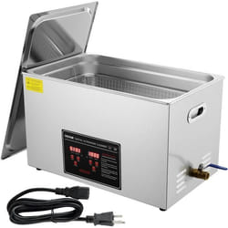 Nettoyeur à ultrasons 30L - VEVOR - Bac Ultrasons Numérique avec Chauffage Minuterie