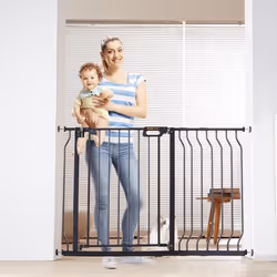 Barrière de Sécurité - VEVOR - Extensible Clôture Enfant 75-123x76 cm