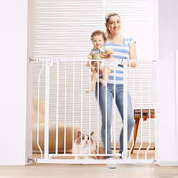 Barrière de Sécurité - VEVOR - Extensible Clôture Enfant Chien 75-99x76 cm Escalier