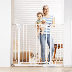 Barrière de Sécurité - VEVOR - Extensible Clôture Enfant Chien 75-99x76 cm Escalier