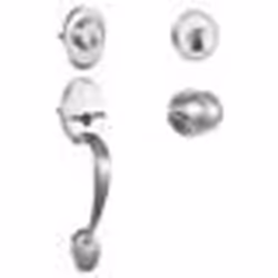 Paire de Poignées de Porte - VEVOR - Épaisseur de porte adaptée 35-45 mmavec bouton intérieur espacement des trous réglable