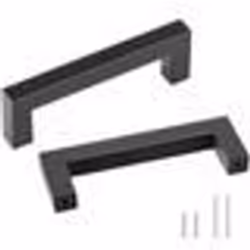 Poignee de Meuble Cuisine VEVOR Centraux 96mm Poignées Tiroir Modernes Carrées Cuisine Salle Bain Noir Mat 30PCS Poignées Meu ...