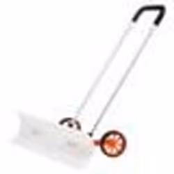 Pelle à Neige - VEVOR - Pelle à Neige avec Roues Poussoir à Neige ABS 94 cm pour Allée Chaussée