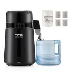 Distillateur dEau - VEVOR - 4L Distillateur dEau Pure Machine à Distiller lEau 1 L/h Intérieur Inox Noir
