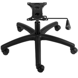 Base de Chaise de Bureau de Rechange-VEVOR-avec 5 Roulettes -Remplacement de la Base de la Chaise de Bureau-Noir