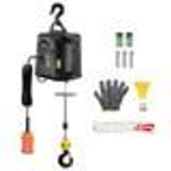 Palan Electrique - VEVOR - Treuil Electrique Portable Treuil de Levage Portable 2en1 Commande Filaire 49895 kg